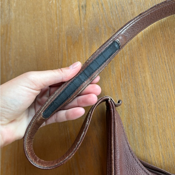 AUTHENTIC VINTAGE LONGCHAMP PARIS LE FOULONNÉ Shoulder bag - Brown - Picture 13 of 15